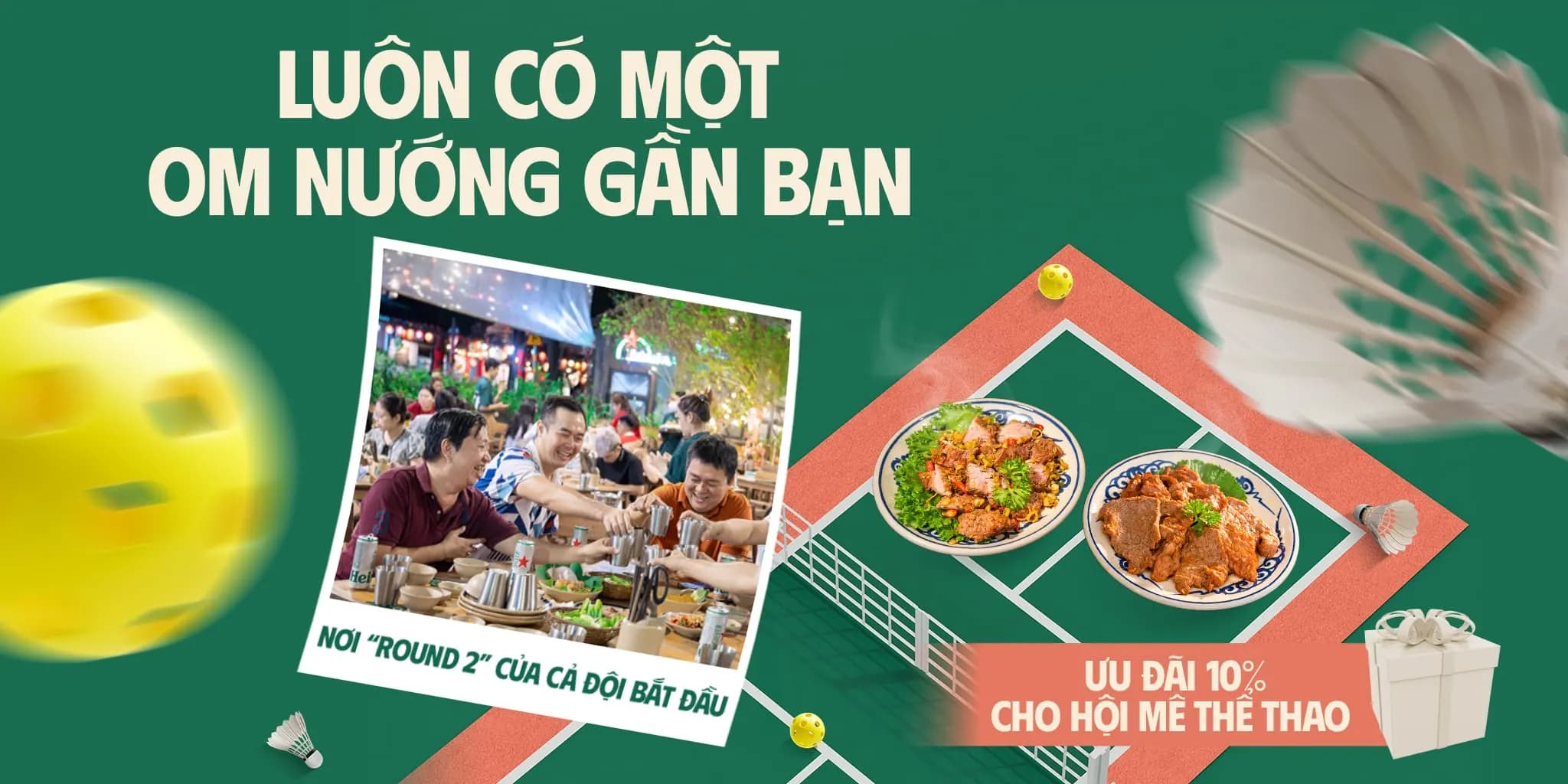 Luôn có một OM Nướng gần bạn