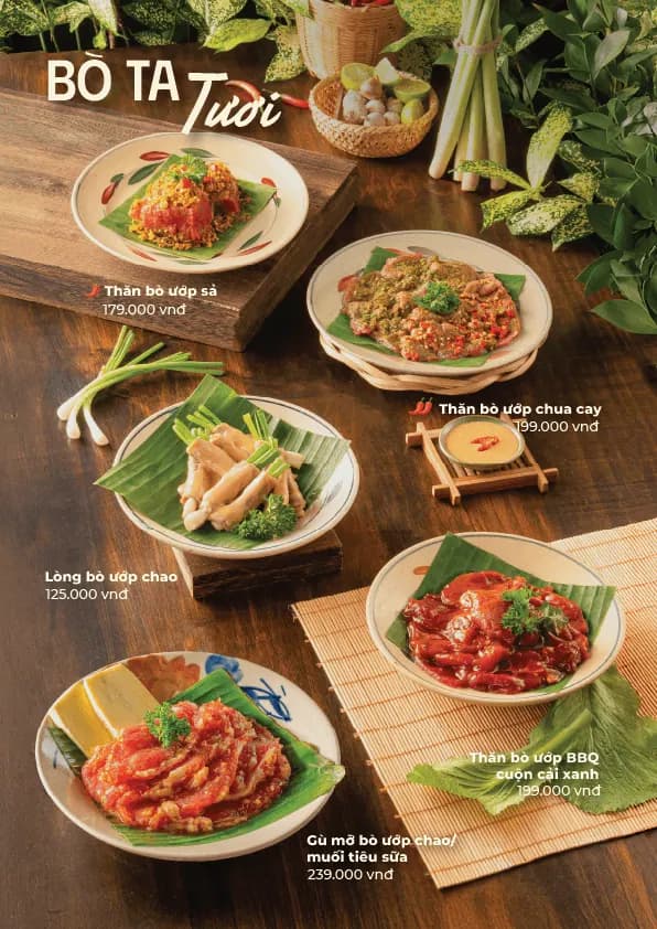 Menu trang 5