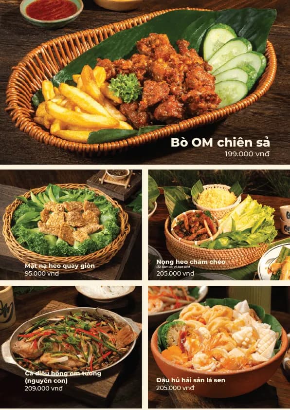Menu trang 16