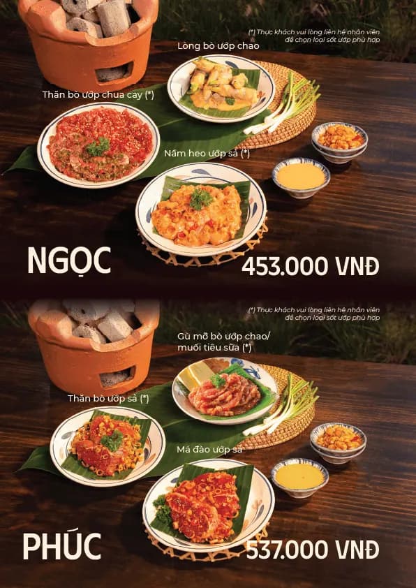 Menu trang 21