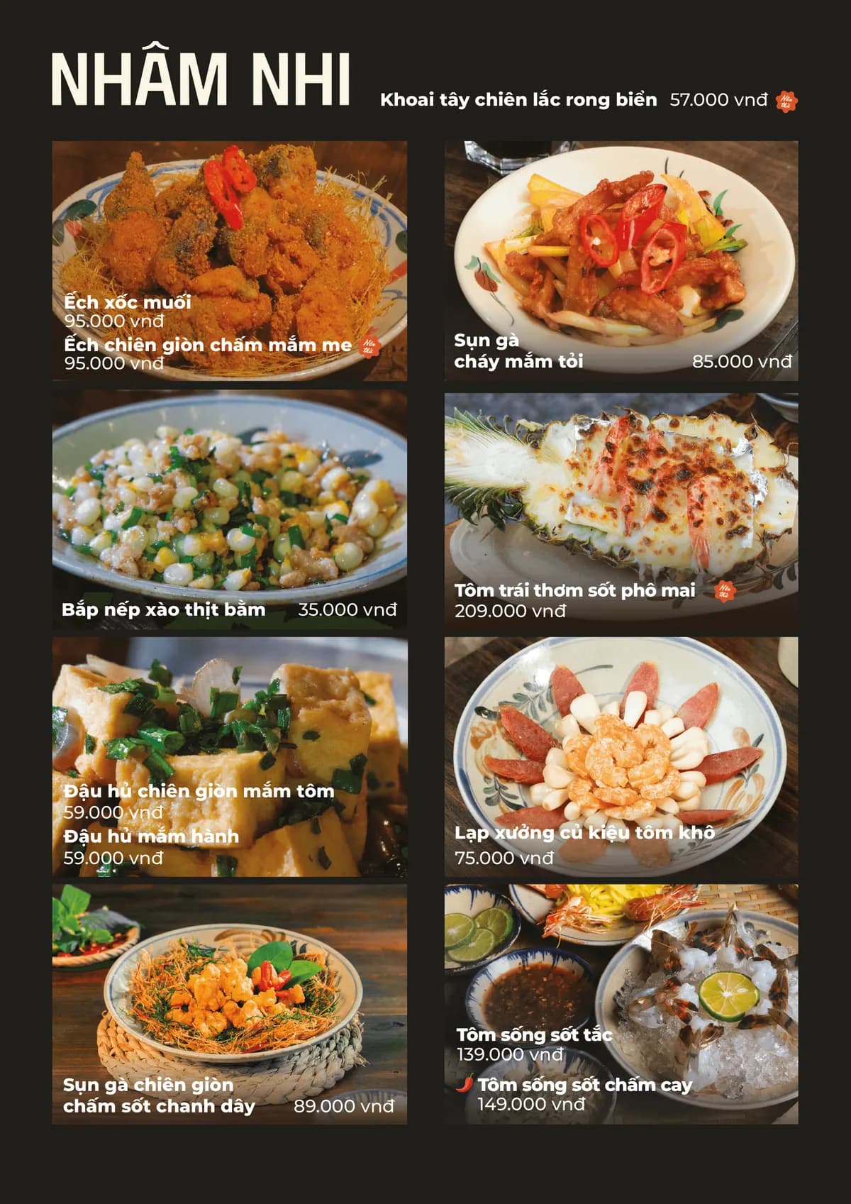 Menu trang 20