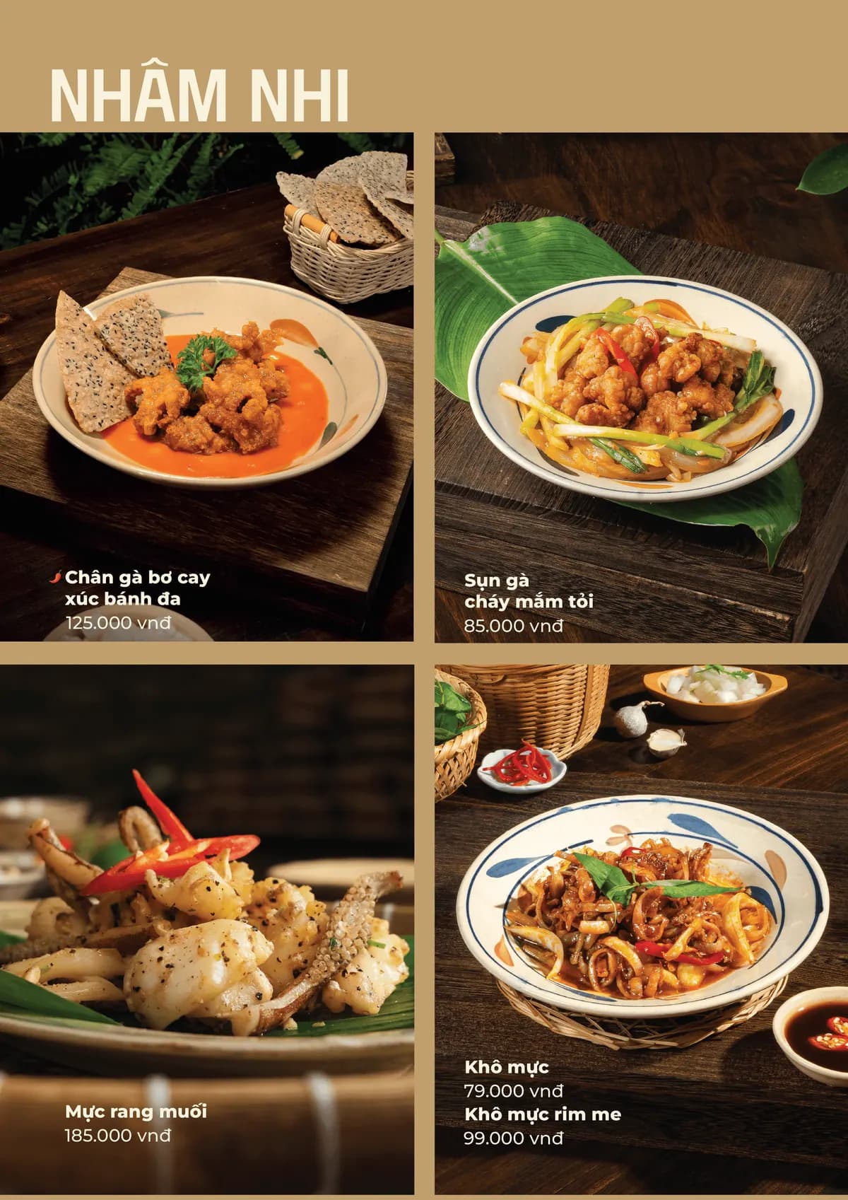 Menu trang 18