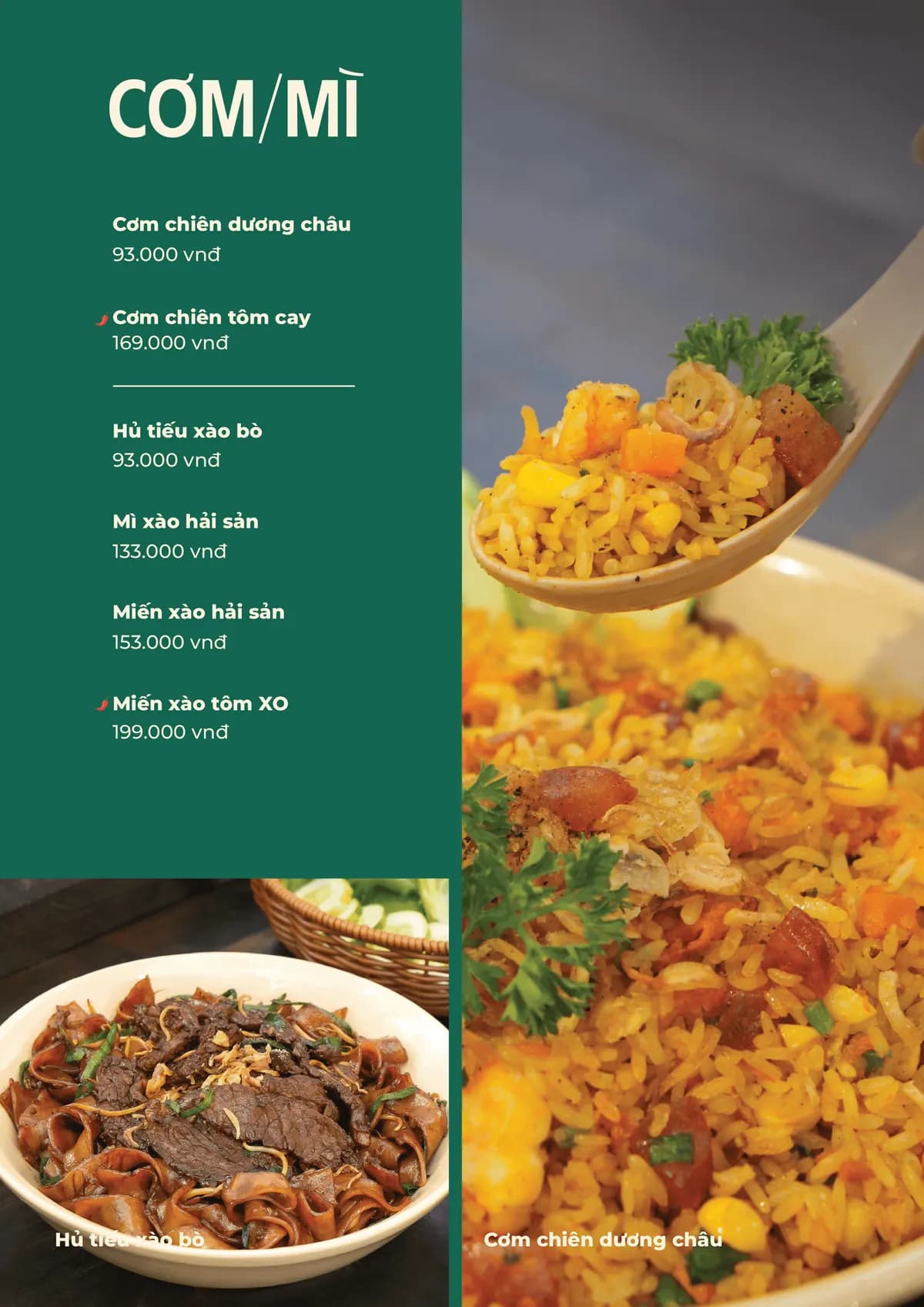 Menu trang 20
