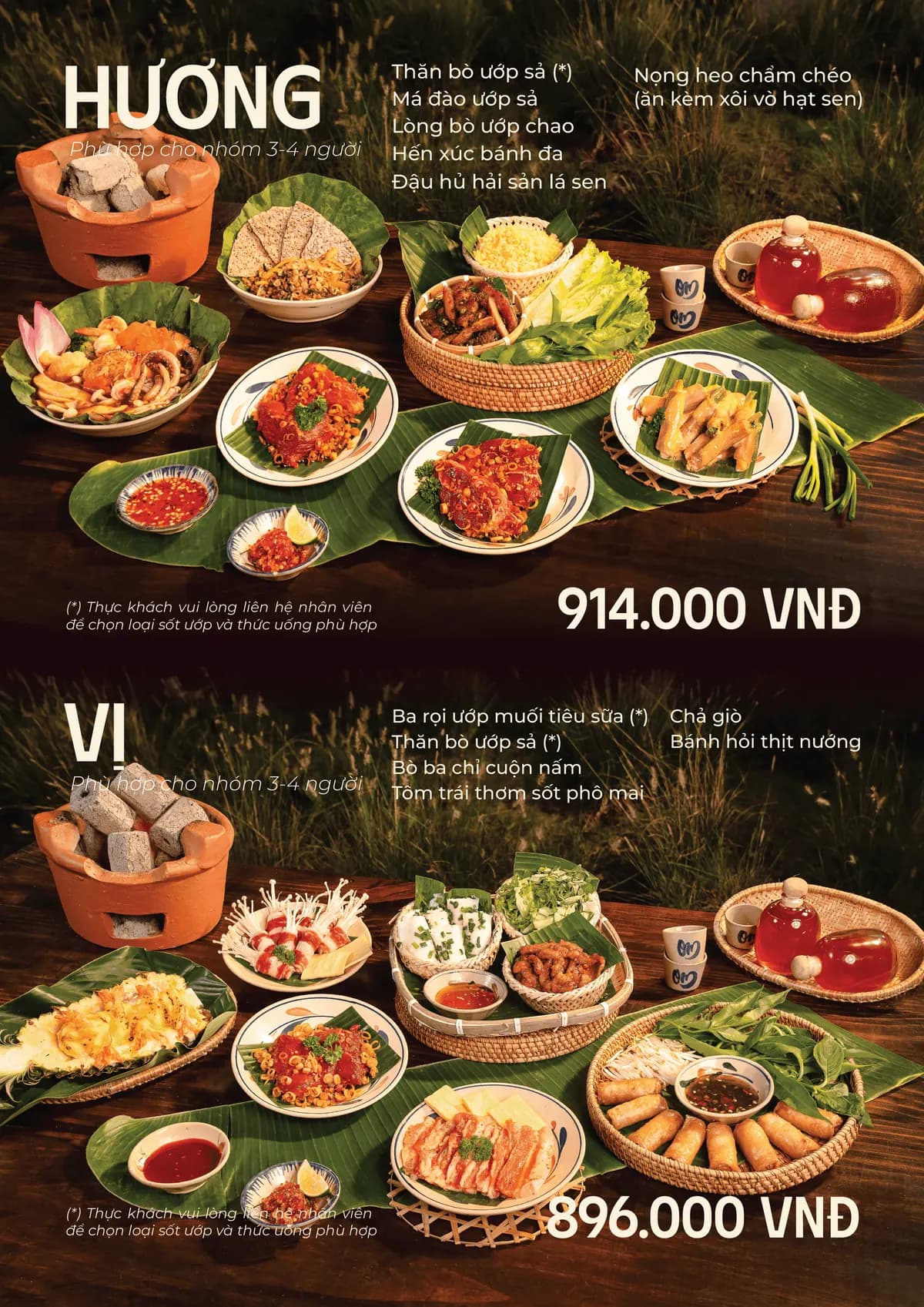 Menu trang 23