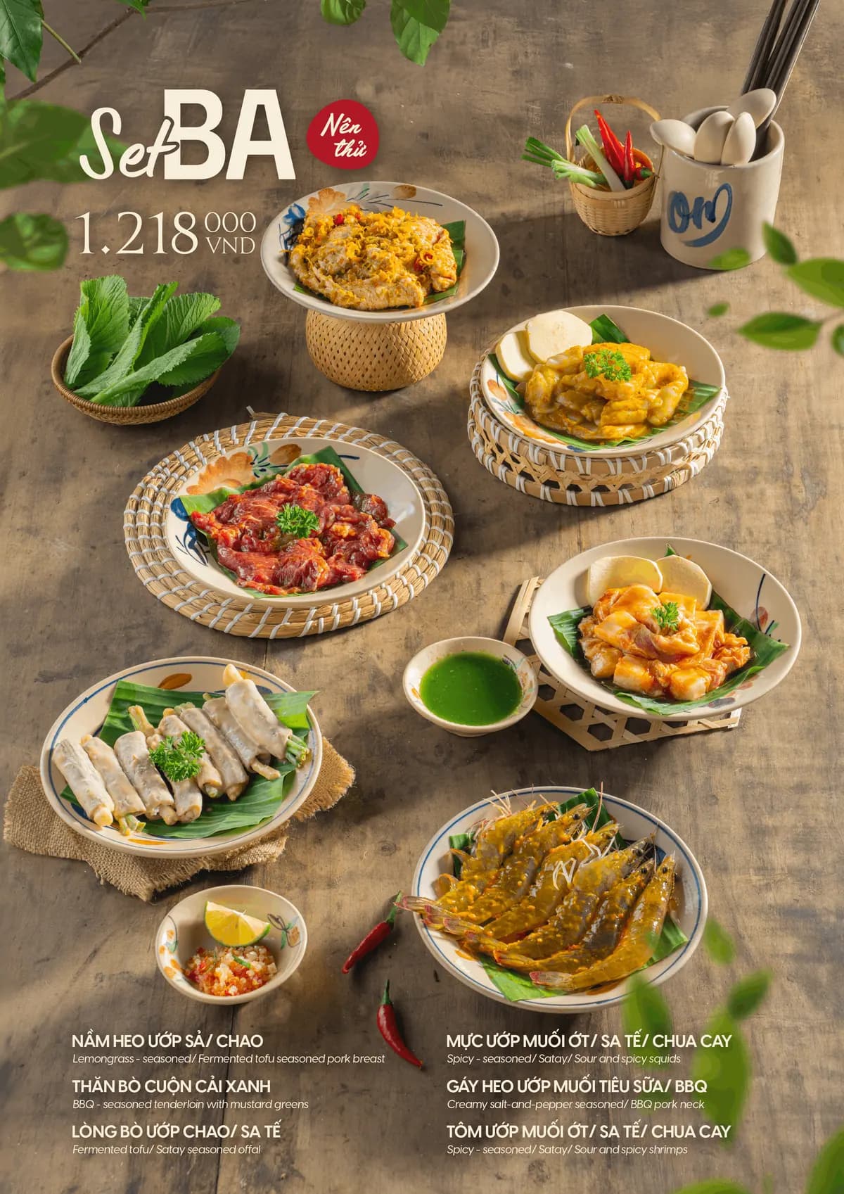 Menu trang 9