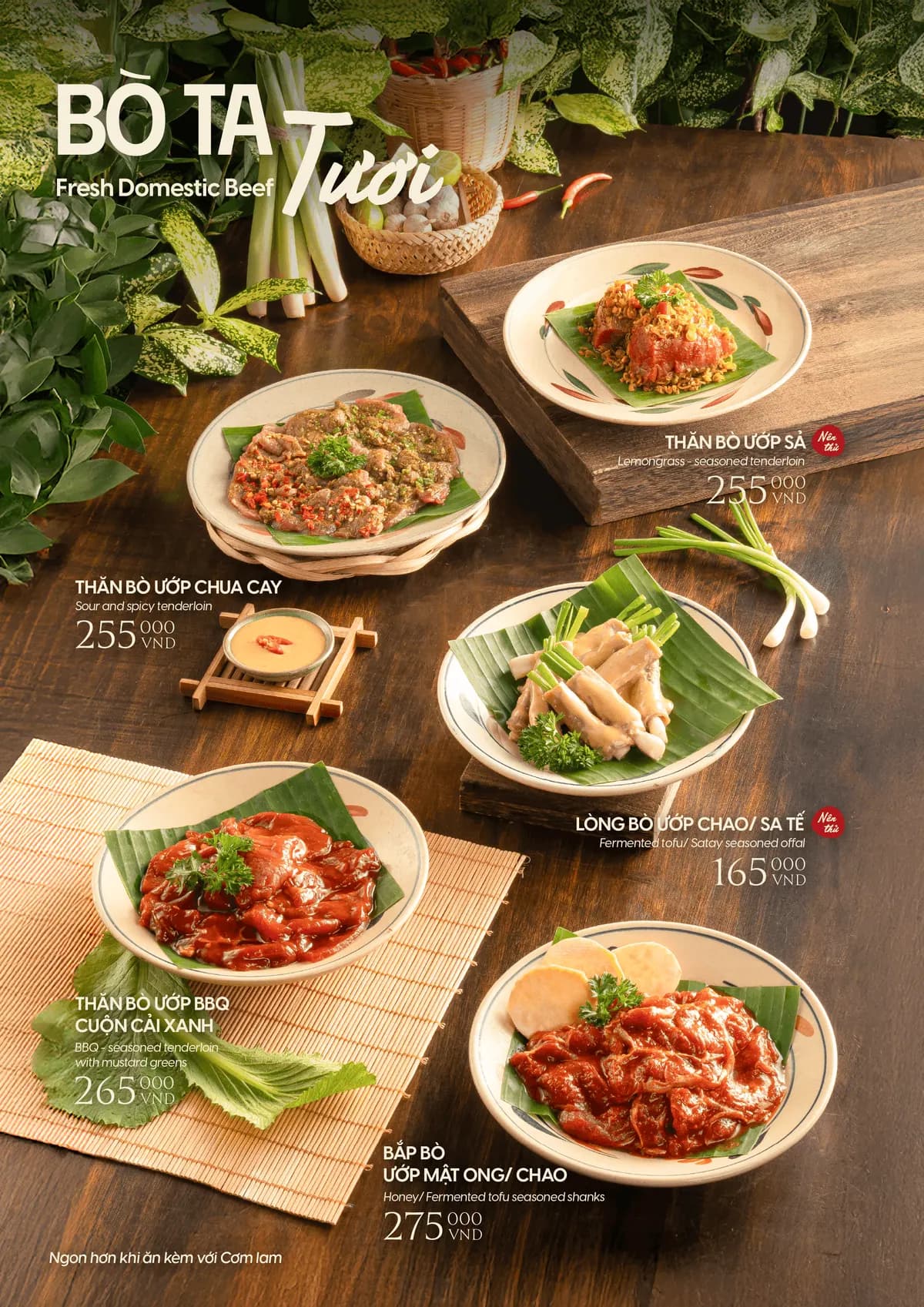 Menu trang 10