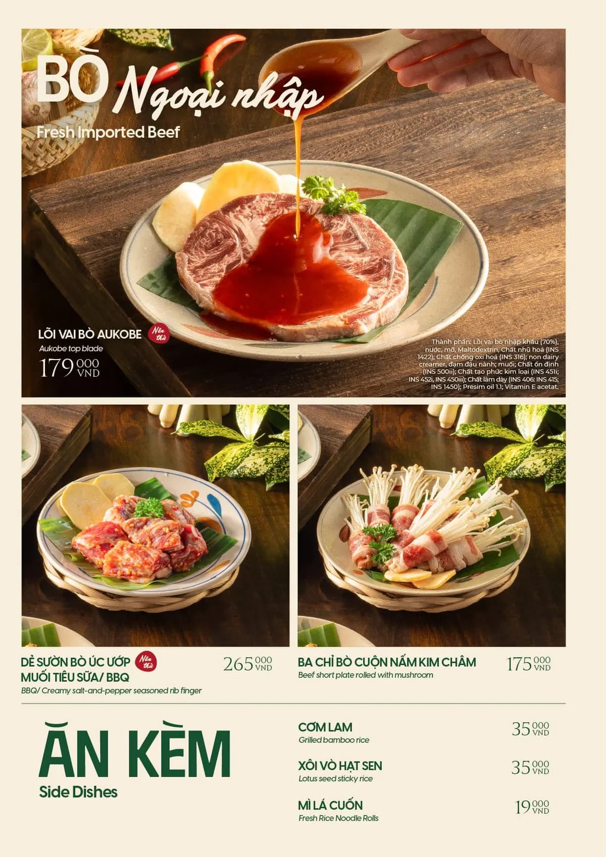 Menu trang 14