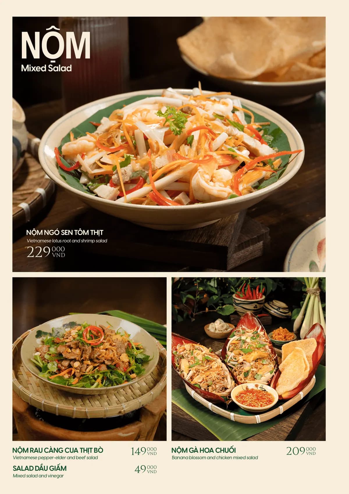 Menu trang 18