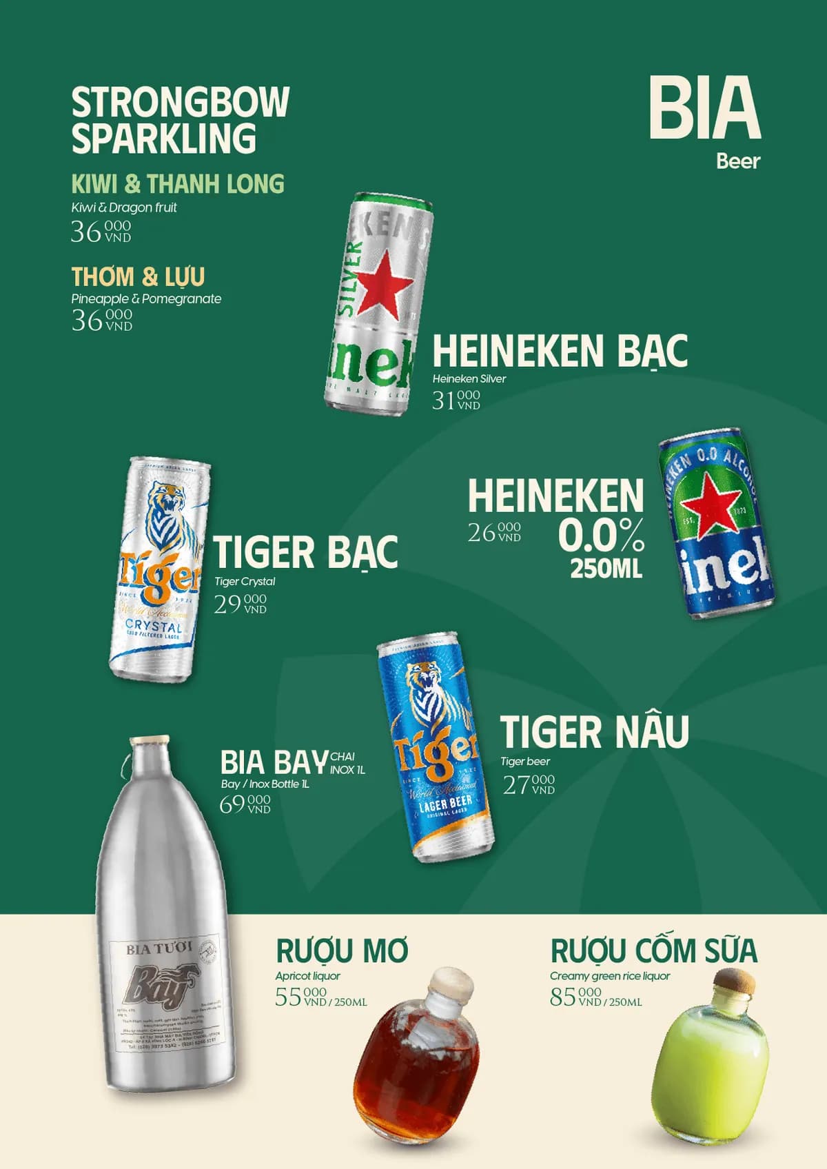 Menu trang 23