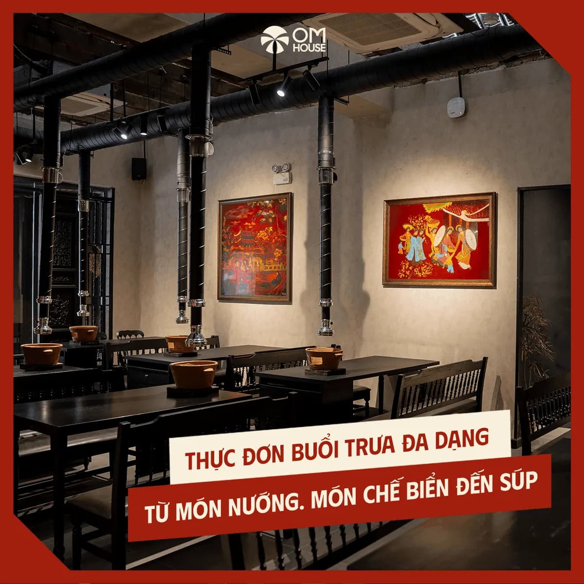 Thực đơn trưa OM Nướng in House